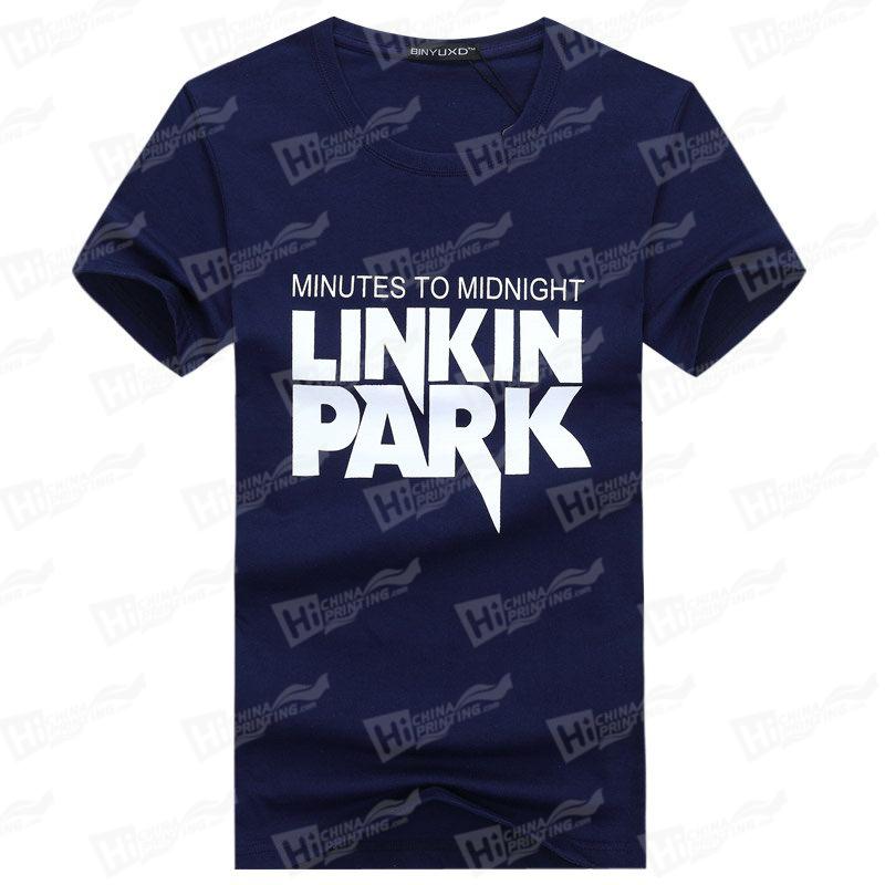Linkin Park-Men's Short Sleeve T-shirts Wholesale